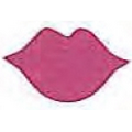 Paper Confetti Shapes Kiss (5")